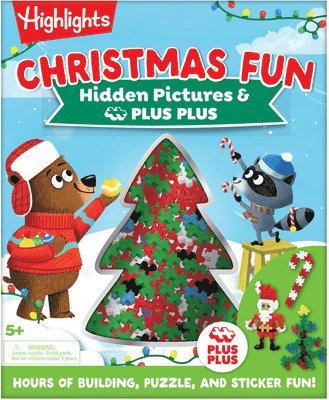 Christmas Fun Hidden Pictures & Plus-Plus Blocks 1