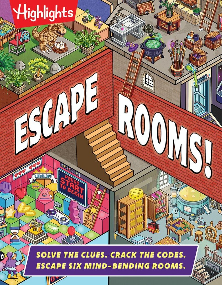 Escape Rooms!, Inbunden