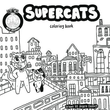 Caleb Thusat - Supercats Coloring Book, Häftad