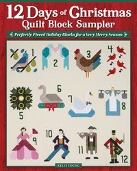 bokomslag 12 Days of Christmas Quilt Block Sampler