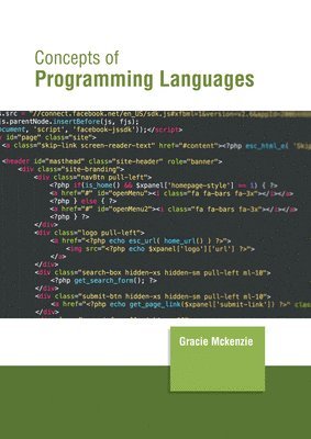 bokomslag Concepts of Programming Languages