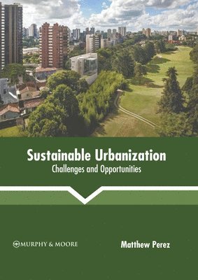 bokomslag Sustainable Urbanization: Challenges and Opportunities