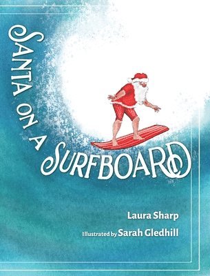 Santa on a Surfboard 1