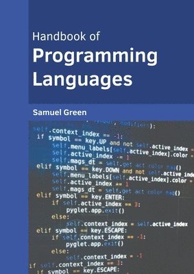 Samuel Green - Handbook of Programming Languages, Inbunden