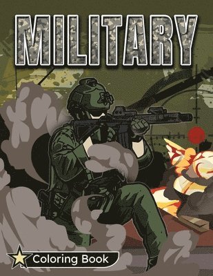 bokomslag Military Coloring Book