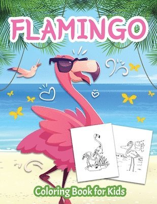 Flamingo Coloring Book for Kids 1