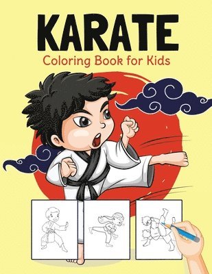 Karate Coloring Book for Kids 1