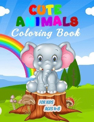 Max Osterhagen - Cute Animals Coloring Book for Kids Ages 4-8, Häftad