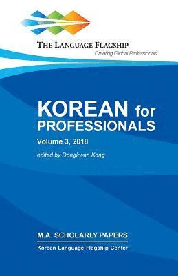 Dongkwan Kong - Korean for Professionals, Volume 3, Häftad