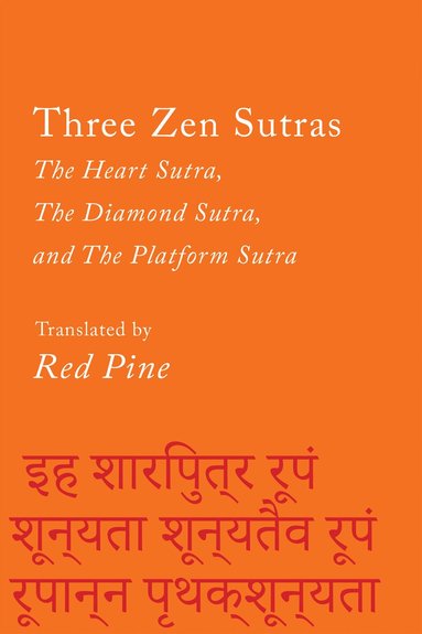 Red Pine - Three Zen Sutras, Häftad