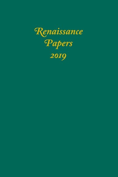 Jim Pearce, Jim Pearce - Renaissance Papers 2019, Inbunden