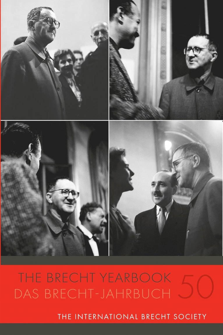 Brecht Yearbook / Das Brecht-Jahrbuch 50
