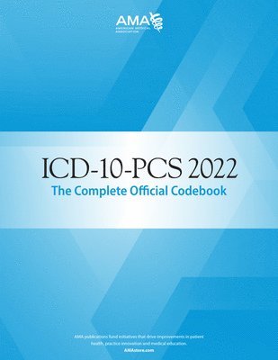 bokomslag ICD-10-PCS 2022 The Complete Official Codebook
