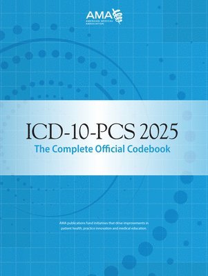 bokomslag ICD-10-PCs 2025 the Complete Official Codebook