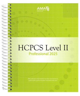 bokomslag HCPCS 2025 Level II Professional Edition