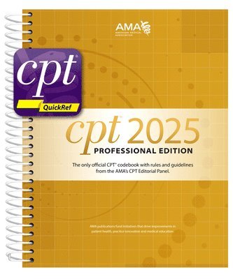 bokomslag CPT Professional 2025 and CPT Quickref App Bundle