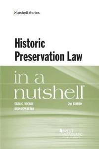bokomslag Historic Preservation Law in a Nutshell