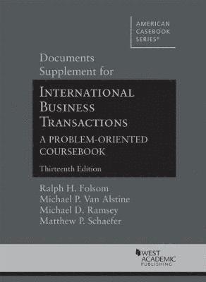 Documents Supplement for International Business Transactions 1