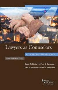 bokomslag Lawyers as Counselors, A Client-Centered Approach