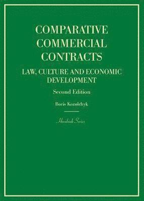 bokomslag Comparative Commercial Contracts