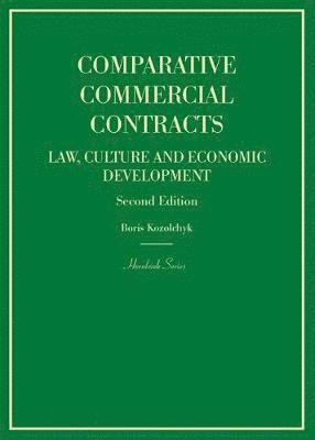 Boris Kozolchyk - Comparative Commercial Contracts, Inbunden