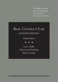 bokomslag Basic Contract Law, Concise Edition - CasebookPlus