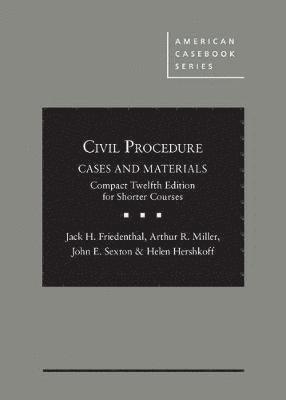 Civil Procedure: Cases and Materials, Compact Edition for Shorter Courses - CasebookPlus
