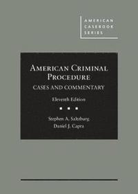 bokomslag American Criminal Procedure