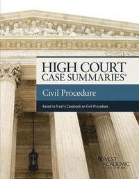bokomslag High Court Case Summaries on Civil Procedure