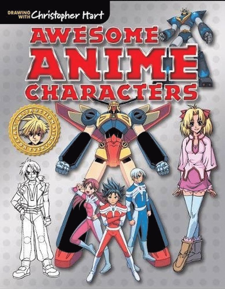 C Hart - Awesome Anime Characters, Häftad