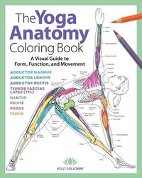 bokomslag The Yoga Anatomy Coloring Book
