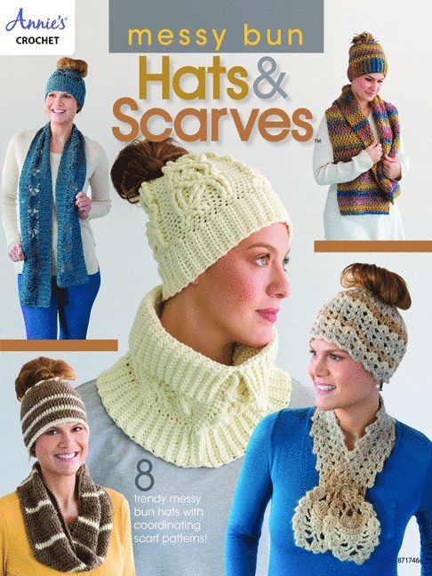 Messy Bun Hats & Scarves 1