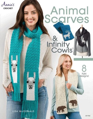 Lisa McDonald - Animal Scarves & Infinity Cowls, Häftad