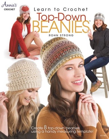 bokomslag Learn to Crochet Top-Down Beanies