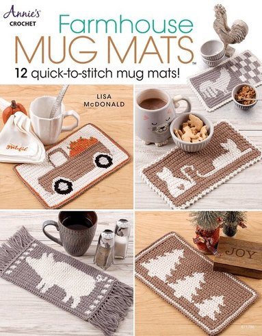 Lisa McDonald - Farmhouse Mug Mats, Häftad