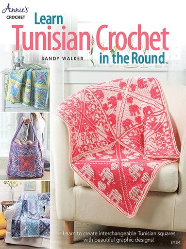 bokomslag Learn Tunisian Crochet in the Round