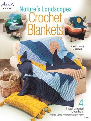 bokomslag Nature's Landscapes Crochet Blankets