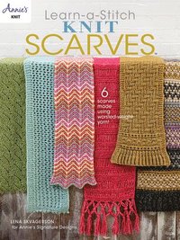 bokomslag Learn-a-Stitch Knit Scarves