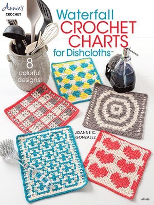 bokomslag Waterfall Crochet Charts for Dishcloths