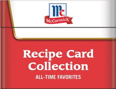 bokomslag McCormick All-Time Favorites - Recipe Card Collection Tin