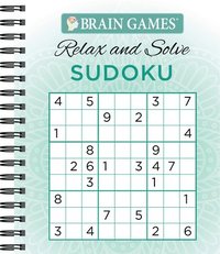 bokomslag Brain Games - Relax and Solve: Sudoku (Teal)