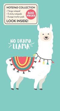 bokomslag Book of Sticky Notes: Notepad Collection - No Drama Llama