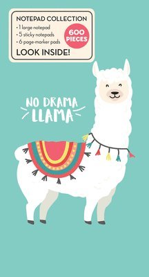 Book of Sticky Notes: Notepad Collection - No Drama Llama 1