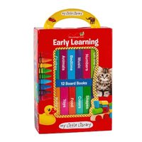 bokomslag My Little Library: Early Learning - First Words (12 Board Books)