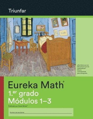 Spanish - Eureka Math Grade 1 Succeed Workbook #1 (Modules 1-3) 1