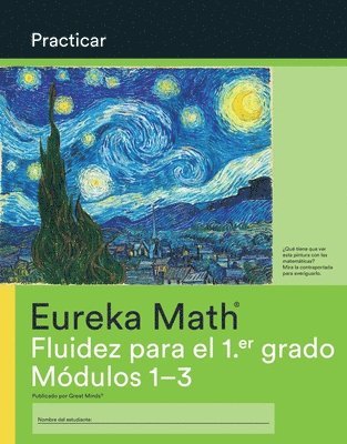 bokomslag Spanish - Eureka Math Grade 1 Fluency Practice Workbook # 1 (Modules 1-3)