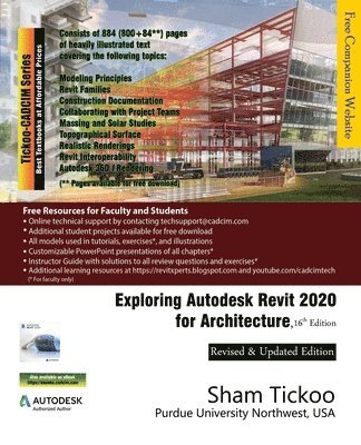 Exploring Autodesk Revit 2020 for Architecture, 16th Edition 1