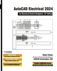 bokomslag AutoCAD Electrical 2024 for Electrical Control Designers, 15th Edition