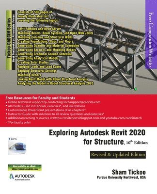 bokomslag Exploring Autodesk Revit 2020 for Structure, 10th Edition