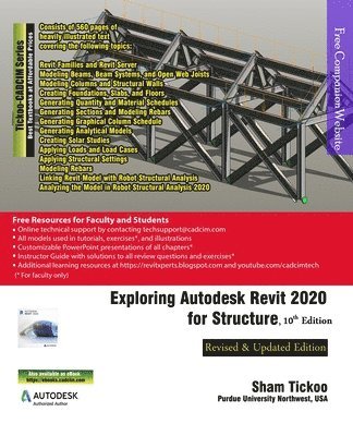 Exploring Autodesk Revit 2020 for Structure, 10th Edition